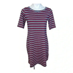 Vineyard Vines Striped Sankaty patriotic Swing Dress size  XS 2Q010647
